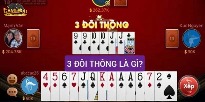 Mẹo Đánh 3 Đôi Thông Tiến Lên Hiệu Quả Cùng Game Bài Đổi Thưởng 1 3 đôi thông tiến lên là gì?